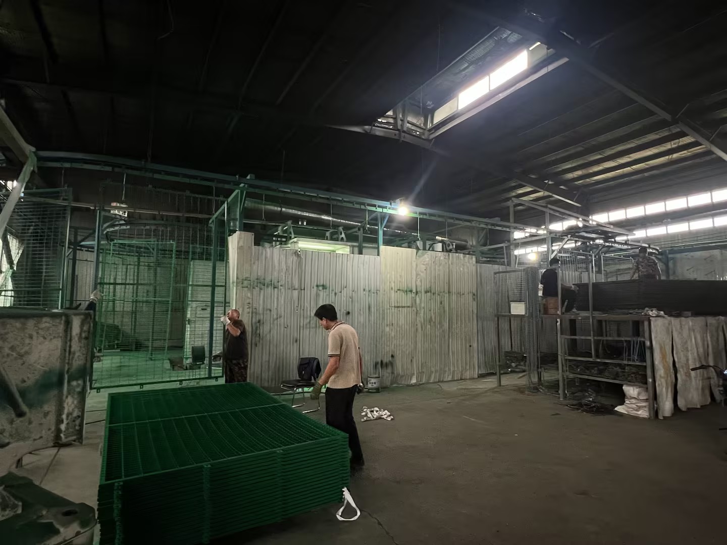 Plastic coating workshop
