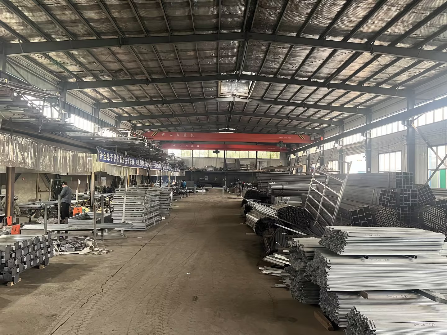 Wire cutting and material preparation workshop