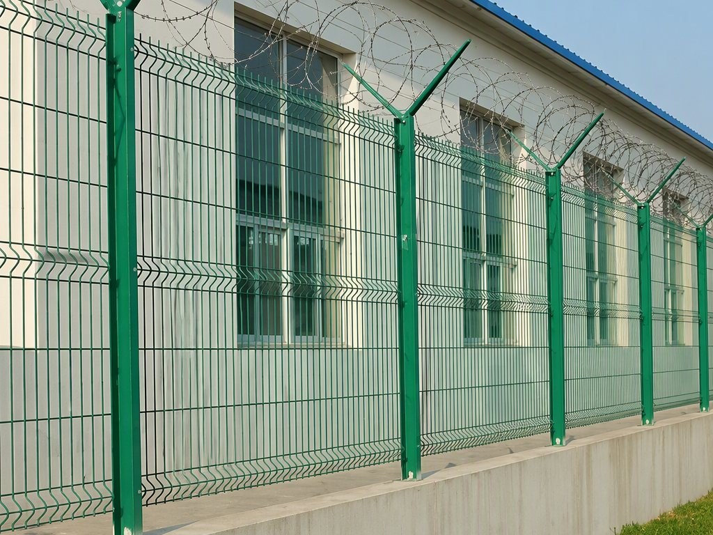Airport Security Fence detail
