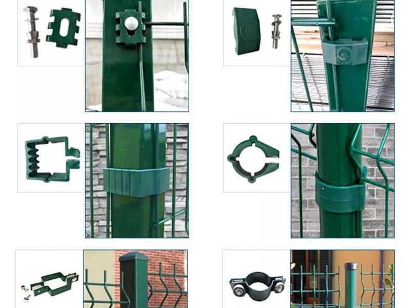Welded Mesh Panel Fence Systems detail